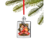 Holiday Lane Foodie and Spirits Silver Bottle Ornament