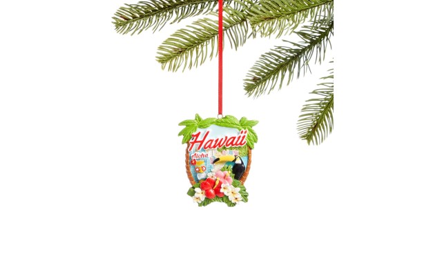  Hawaii Aloha Ornament
