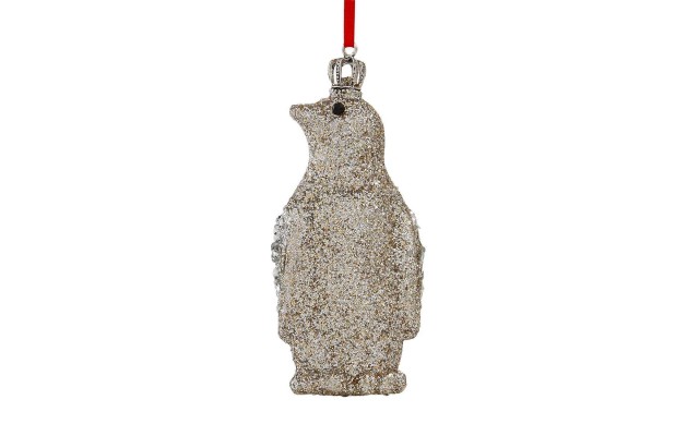  Penguin With Crown Ornament