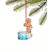 Holiday Lane Santa’s Favorites Gingerbread and Cocoa Mug Ornament