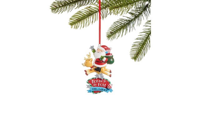  Santa’s Favorites North Pole Delivery Ornament