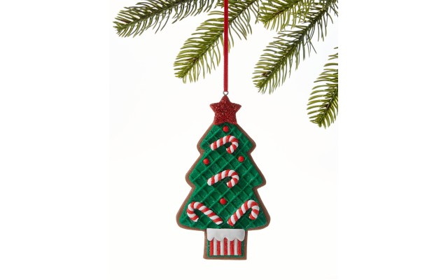  Santa’s Favorites Tree with Candy Canes Ornament