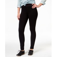 Hue High-waist Blackout Ponte-knit Leggings Black