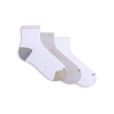HUE womens Super Soft Cropped Sock 3 Pk