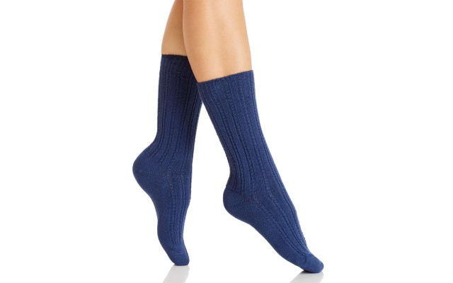  womens Temp Tech Tuck Stitch Ribbed Sock