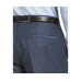  Men’s Modern-Fit Dark Blue/Rust Plaid Suit Pants