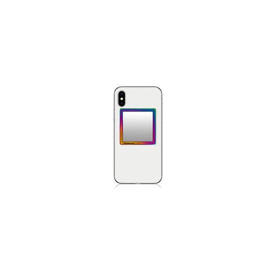  Iridescent Square Phone Mirror