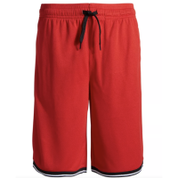 Ideology Big Boys Tipped Mesh Drawstring Shorts (Large, Red)