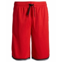 Ideology Big Boys Tipped Mesh Drawstring Shorts (Red, M)