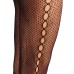  Cut Out Fishnet Tights Black