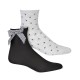 Inc Women’s 2-Pk. Plaid Bow & Dot-Print Anklet Socks