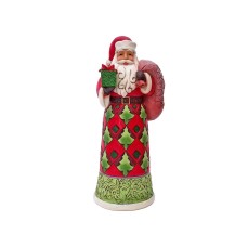 Jim Shore 2021 Annual Santa with Toy Bag