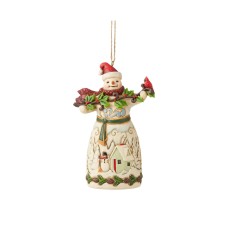 Jim Shore Snowman with Holly O