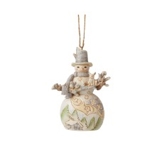 Jim Shore Woodland Snowan Animals Ornament