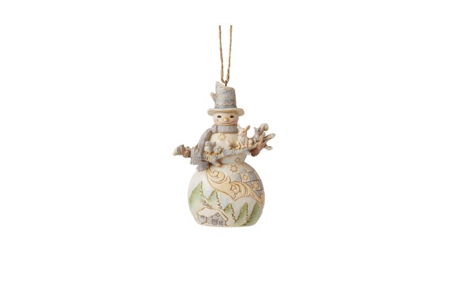  Woodland Snowan Animals Ornament