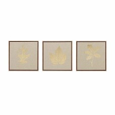 JLA Home Madison Park Golden Harvest 3-Pc. Framed Canvas Print Set