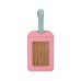  Passport Holder Luggage Tag Set Pink