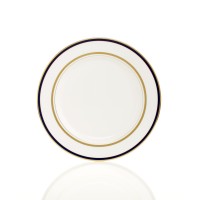 Kate Spade Library Lane Navy Butter and Bread Plate