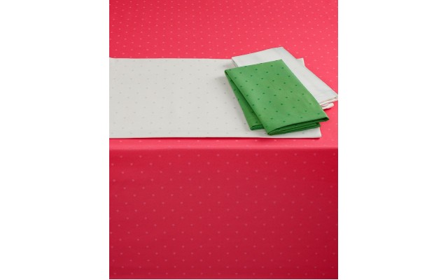  New York Napkins (Larabee Dot, Platinum)