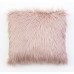 Keller Faux Mongolian Reverse To Micromink Pillow, 20″ x 20″