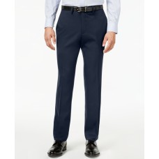 Kenneth Cole Reaction Mens Slim-fit Stretch Gabardi Black 34×30