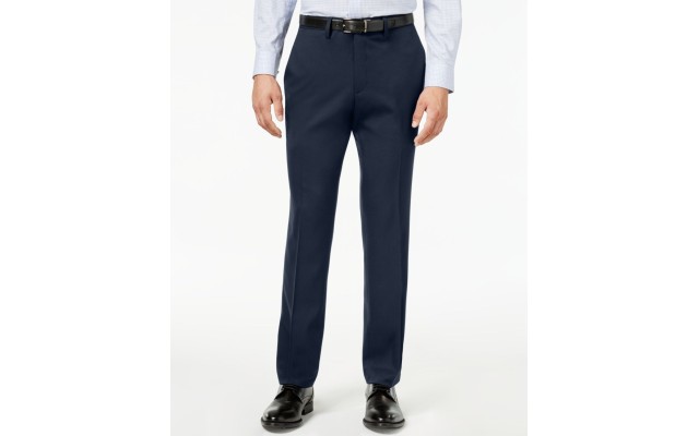  Mens Slim-fit Stretch Gabardi Black 34×30
