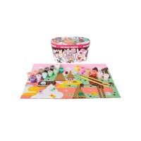 Kid Made Modern Paint by letter “ice Cream Social” Puzzle And Paint Craft
