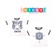 Kidsy Toddler Baby Boys Tiger, Compass Graphic Printed Peruvian Cotton Short Sleeve T-Shirt for 2, 3, 4, 5, 6, 8 Years, Compass, 6