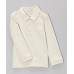  Boys Solid Cargo Polo Peruvian Cotton T-Shirt – Long Sleeve, Polo Neck With 3 Buttons, Oatmeal Heather, 3
