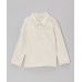  Boys Solid Cargo Polo Peruvian Cotton T-Shirt – Long Sleeve, Polo Neck With 3 Buttons, Oatmeal Heather, 3