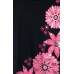  Girls Flowers Graphic Printed Peruvian Cotton T-Shirt – Long Sleeve, Frill Crewneck, Winters Nights, 2