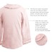  Girls Frilled Neck And Cuffs Peruvian Cotton T-Shirt – Long Sleeve, Crewneck, Tickled Pink, 5