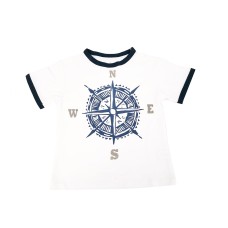 Kleverkids Toddler Baby Boys Tiger Graphic Printed Peruvian Cotton Short Sleeve T-Shirt for 2, 3, 4, 5, 6, 8 Years