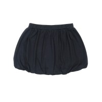 Kleverkids Toddler Baby Girls Embroidery Bubble Skirt – Peruvian Pima Cotton, Balloon Skirt, Elastic Waist, Pull-On, Solid Colors, Midnight, 8