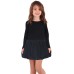  Toddler Baby Girls Embroidery Bubble Skirt – Peruvian Pima Cotton, Balloon Skirt, Elastic Waist, Pull-On, Solid Colors, Midnight, 8