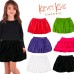  Toddler Baby Girls Embroidery Bubble Skirt – Peruvian Pima Cotton, Balloon Skirt, Elastic Waist, Pull-On, Solid Colors, Black, 5