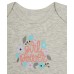  Baby Baby Girls Girl Power Bodysuit, 4 Piece Set (12-18 Months)