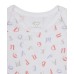  Baby Baby Girls Girl Power Bodysuit, 4 Piece Set (12-18 Months)