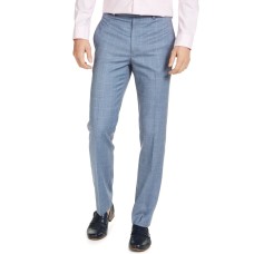 Lauren Ralph Lauren Mens Classic-fit Ultraflex Suit Pants