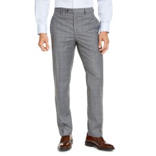 Lauren Ralph Lauren Mens Classic-fit Ultraflex Suit Pants