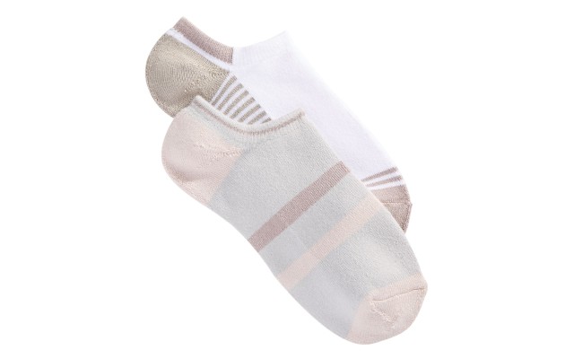  2-Pk. Powder Playground Stripe Low-Cut Socks