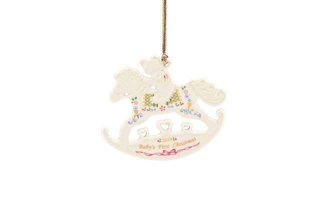  2019 Babys 1st Christmas Rocking Horse Ornament