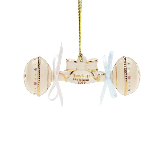  2019 Baby’s Is’t Christmas Rattle Annual Ornament