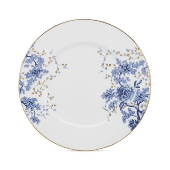  Garden Grove Dinner Plate, 11\'\', White/Blue