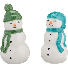 Lenox Balsam Lane 2-piece Snowman Salt & Pepper Set