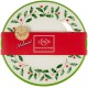  Holiday 4-Piece Melamine Plate Set, Accent Plates, Set of 4