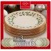  Holiday Set Of 6 Salad Plates