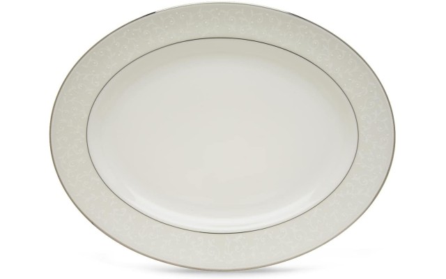  Opal Innocence 16″ Oval Serving Platter