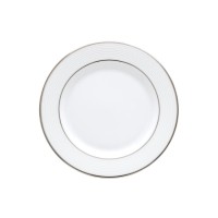 Lenox Opal Innocence Stripe Bread Plate, 0.40 LB, White