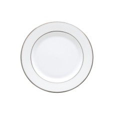 Lenox Opal Innocence Stripe Bread Plate, 0.40 LB, White